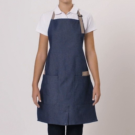 Unisex Denim Apron For Waiter